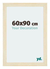 Mura MDF Cadre Photo 60x90cm Sable Balayé De Face Mesure | Yourdecoration.fr