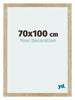 Mura MDF Cadre Photo 70x100cm Chêne Sonoma De Face Mesure | Yourdecoration.fr