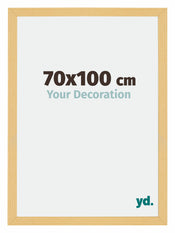 Mura MDF Cadre Photo 70x100cm Hêtre Décor De Face Mesure | Yourdecoration.fr
