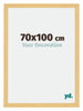 Mura MDF Cadre Photo 70x100cm Hêtre Décor De Face Mesure | Yourdecoration.fr