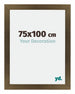 Mura MDF Cadre Photo 75x100cm Bronze Décor De Face Mesure | Yourdecoration.fr