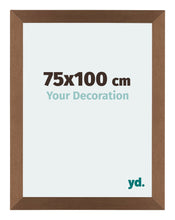 Mura MDF Cadre Photo 75x100cm Cuivre Decor De Face Mesure | Yourdecoration.fr