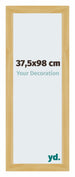 Mura MDF Cadre Photo 37 5x98cm Gris De Face Mesure | Yourdecoration.fr