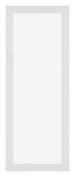 Mura MDF Cadre Photo 37 5x98cm Blanc Mat De Face | Yourdecoration.fr