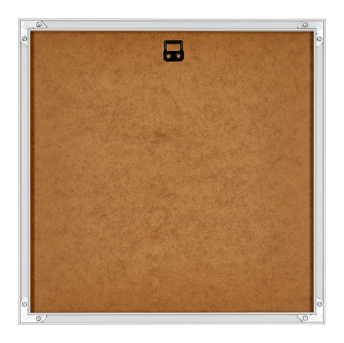 New York Aluminium Cadre Photo 20x20cm Argent Mat Arriere | Yourdecoration.fr