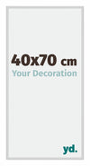 New York Aluminium Cadre Photo 40x70cm Argent Mat De Face Mesure | Yourdecoration.fr