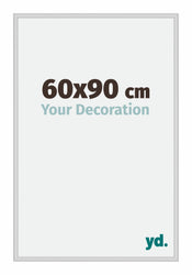 New York Aluminium Cadre Photo 60x90cm Argent Mat De Face Mesure | Yourdecoration.fr