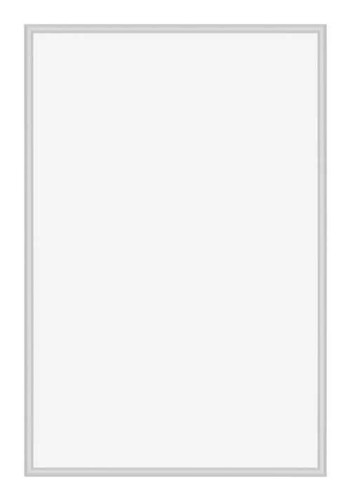 New York Aluminium Cadre Photo 62x93cm Argent Mat De Face | Yourdecoration.fr