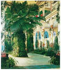 PGM BLK 02 Karl Blechen Interior of a Palm House Affiche Art 84x96cm | Yourdecoration.fr