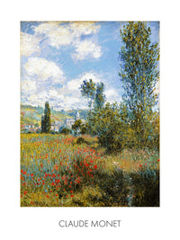 PGM CM 210 Claude Monet Ile Saint Martin Affiche Art 60x80cm | Yourdecoration.fr
