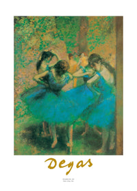 PGM EDE 132 Edgar Degas Ballerine blu Affiche Art 50x70cm | Yourdecoration.fr