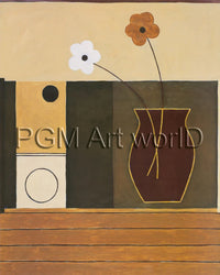 PGM ENP 314 Pablo Esteban Circles and Flowers II Affiche Art 40x50cm | Yourdecoration.fr