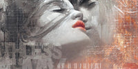 PGM ES 201 Sestillo Enrico The Kiss Affiche Art 100x50cm | Yourdecoration.fr