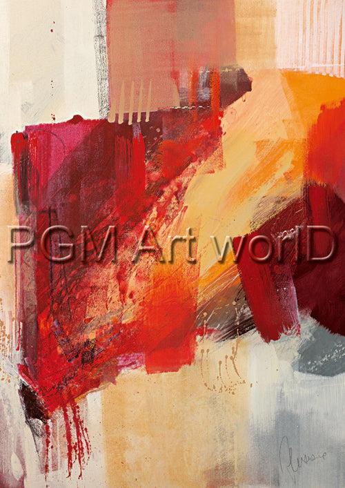 PGM FCU 702M Francesco Cusumano Astratto colorato II Affiche Art 21x30cm | Yourdecoration.fr
