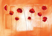 PGM HNE 05 Erika Heinemann Poppy Meeting Affiche Art 100x70cm | Yourdecoration.fr