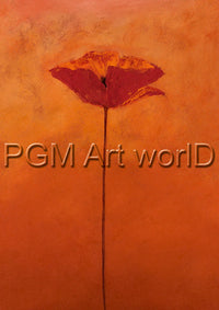 PGM HNE 702M Erika Heinemann Poppy Elegance I Affiche Art 21x30cm | Yourdecoration.fr