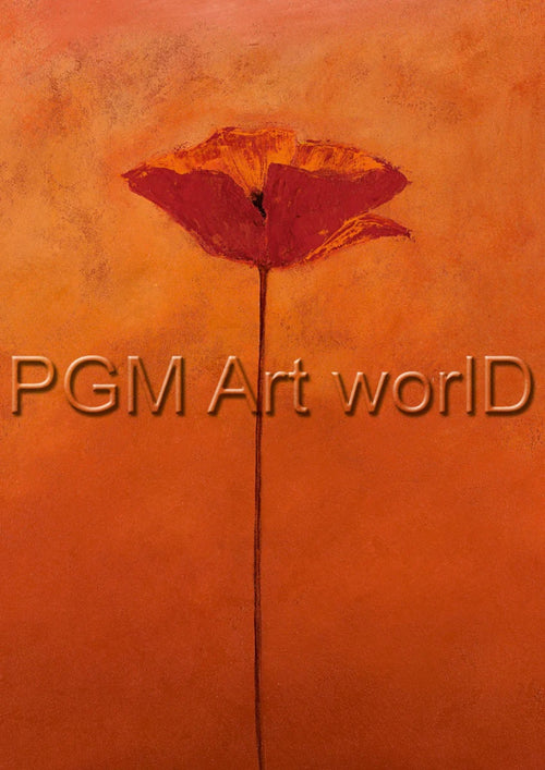 PGM HNE 702M Erika Heinemann Poppy Elegance I Affiche Art 21x30cm | Yourdecoration.fr