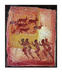 PGM NOJ 239 Jan Eelse Noordhuis Stone Age II Affiche Art 50x60cm | Yourdecoration.fr