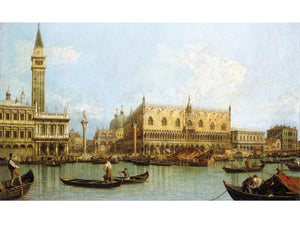 PGM OCA 26 Canaletto Molo Venedig Affiche Art 80x60cm | Yourdecoration.fr