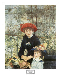 PGM REN 84 Auguste Renoir On the Terrace 1881 Affiche Art 66x81cm | Yourdecoration.fr