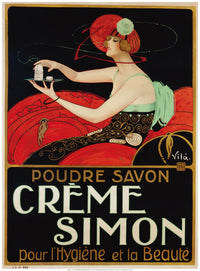 PGM VIL 17 Vila Creme Simon Affiche Art 61x82cm | Yourdecoration.fr