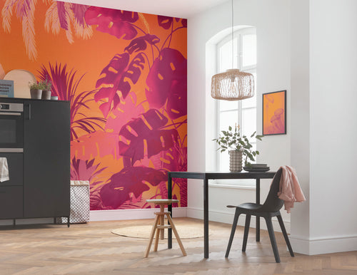 Papier Paint Funky Jungle 250x250cm Komar FLX5 049 Interieur | Yourdecoration.fr