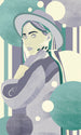 Papier Paint Woman Hat Color 150x250cm Komar FLX3 062 | Yourdecoration.fr