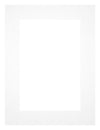 Passe Partout 18x24cm Carton Blanc Bord 5cm Droit De Face | Yourdecoration.fr