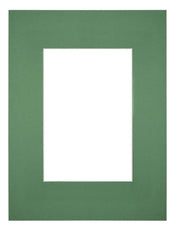 Passe Partout 18x24cm Carton Vert Foret Bord Droit De Face | Yourdecoration.fr