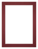 Passe Partout 18x24cm Carton Vin Rouge Bord 3cm Droit De Face | Yourdecoration.fr