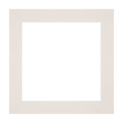 Passe Partout 20x20cm Carton Gris Clair Bord Droit De Face | Yourdecoration.fr