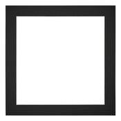 Passe Partout 20x20cm Carton Noir Bord 4cm Droit De Face | Yourdecoration.fr