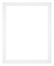 Passe Partout 20x25cm Carton Blanc Bord 3cm Droit De Face | Yourdecoration.fr