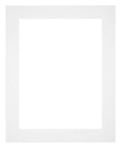 Passe Partout 20x25cm Carton Blanc Bord 5cm Droit De Face | Yourdecoration.fr