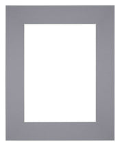 Passe Partout 20x25cm Carton Gris Bord Droit De Face | Yourdecoration.fr
