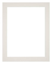 Passe Partout 20x25cm Carton Gris Clair Bord 4cm Droit De Face | Yourdecoration.fr