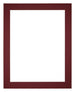 Passe Partout 20x25cm Carton Vin Rouge Bord 4cm Droit De Face | Yourdecoration.fr