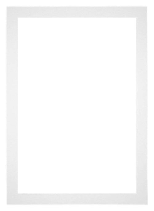 Passe Partout 20x28cm Carton Blanc Bord 4cm Droit De Face | Yourdecoration.fr