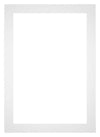 Passe Partout 20x28cm Carton Blanc Bord 5cm Droit De Face | Yourdecoration.fr