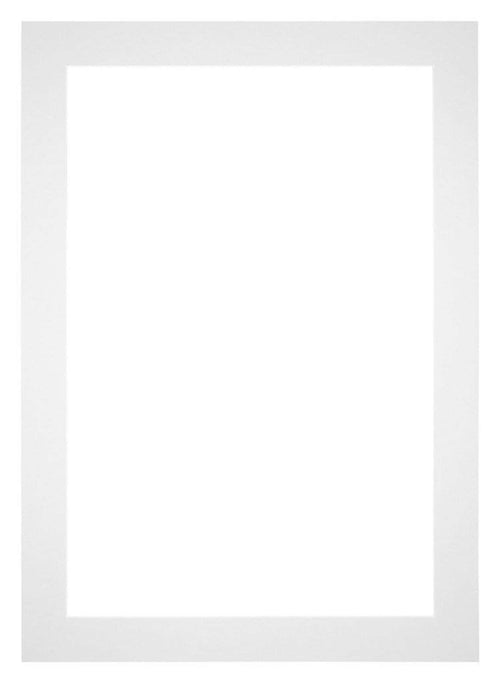 Passe Partout 20x28cm Carton Blanc Bord 5cm Droit De Face | Yourdecoration.fr