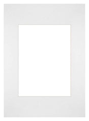Passe Partout 20x28cm Carton Blanc Bord Droit De Face | Yourdecoration.fr