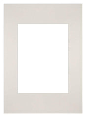 Passe Partout 20x28cm Carton Gris Clair Bord Droit De Face | Yourdecoration.fr