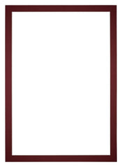 Passe Partout 20x28cm Carton Vin Rouge Bord 3cm Droit De Face | Yourdecoration.fr