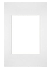 Passe Partout 20x30cm Carton Blanc Bord Droit De Face | Yourdecoration.fr