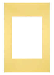 Passe Partout 20x30cm Carton Jaune Bord Droit De Face | Yourdecoration.fr