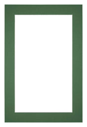 Passe Partout 20x30cm Carton Vert Foret Bord 4cm Droit De Face | Yourdecoration.fr