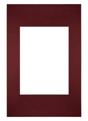 Passe Partout 20x30cm Carton Vin Rouge Bord Droit De Face | Yourdecoration.fr