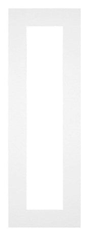 Passe Partout 20x60cm Carton Blanc Bord 5cm Droit De Face | Yourdecoration.fr