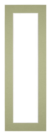 Passe Partout 20x60cm Carton Vert Menthe Bord 4cm Droit De Face | Yourdecoration.fr