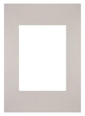Passe Partout 21x29 7cm Carton Gris Graniet Bord Droit De Face | Yourdecoration.fr